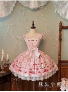 Twin Bears Sweet Strawberry Cake JSK(5th Pre-Order/3 Colours/Full Payment Without Shipping)